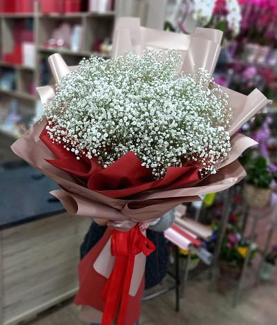 Букет цветов из: Гипсофила в Магадане