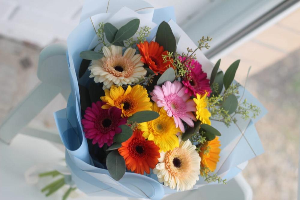 Букет цветов из: Герберы в Магадане