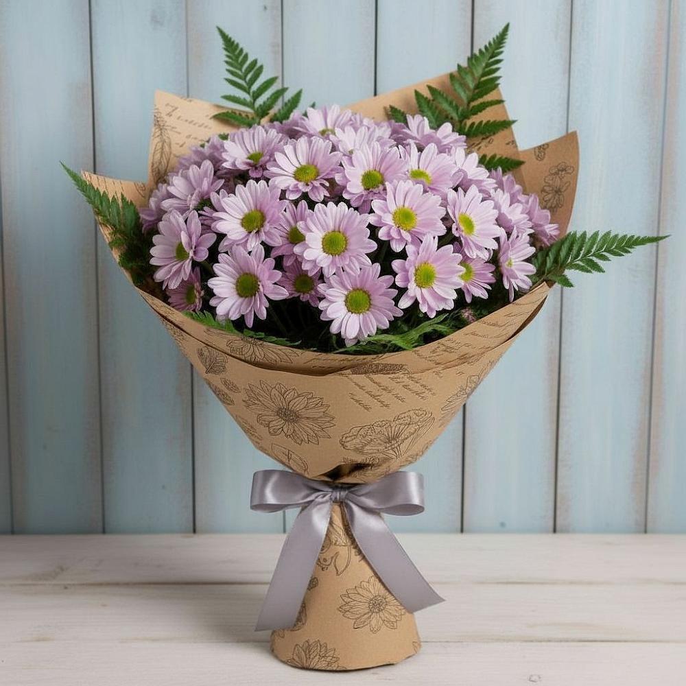 Букет цветов из: Хризантемы в Магадане