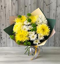 Букет цветов из:  Хризантемы в Магадане
