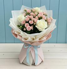 Букет цветов из:  Розы в Магадане