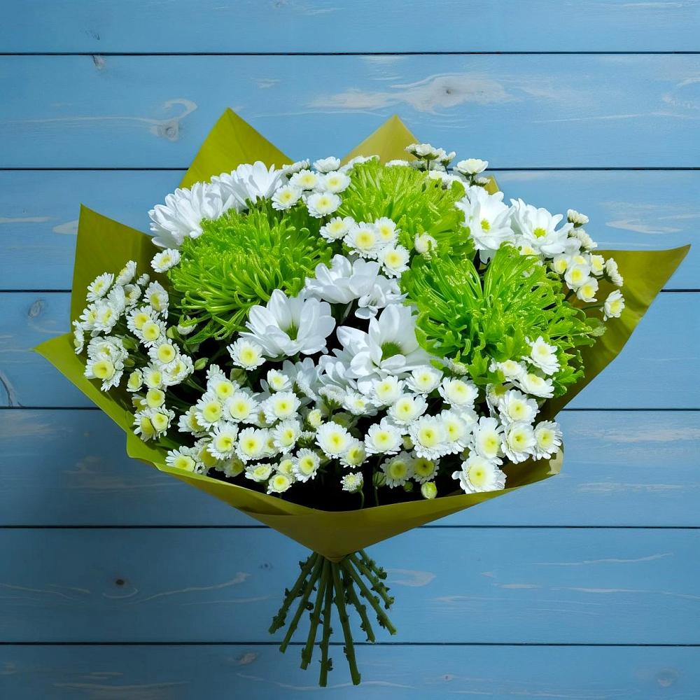 Букет цветов из: Хризантемы в Магадане