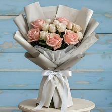 Букет цветов из:  Розы в Магадане