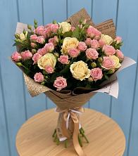 Букет цветов из:  Розы в Магадане