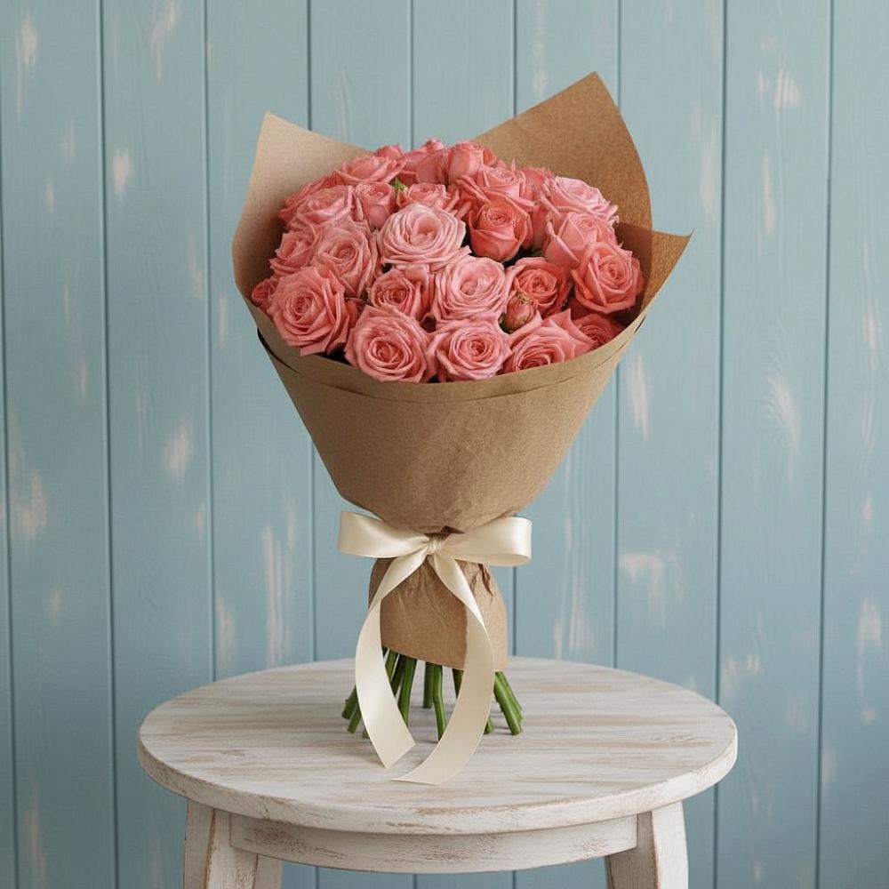 Букет цветов из: Розы в Магадане