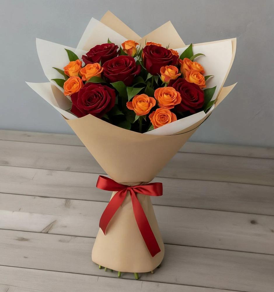 Букет Любовь и восторг в Магадане